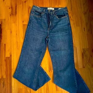 The twiggy high-rise flare 28L by Denim forum – Aritzia